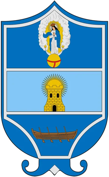 Herb Miasta Santa Marta Kolumbia — Zdjęcie stockowe