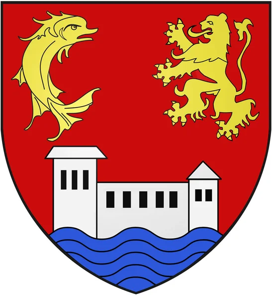 Wappen Der Stadt Viyerban Frankreich — Stockfoto