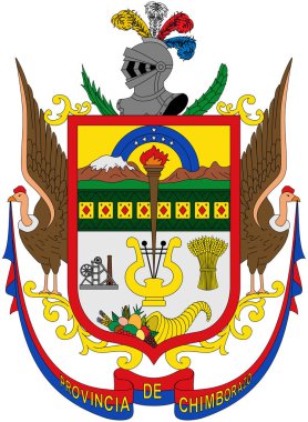 Chimborazo eyaletinin arması. Ekvador