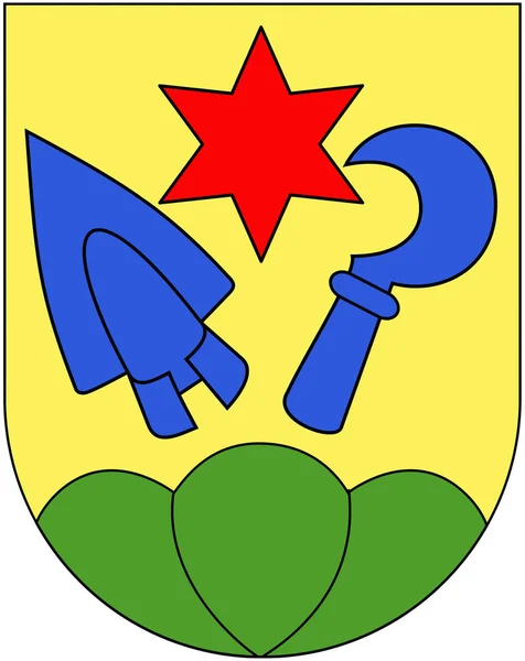 Herb Gminy Szwajcaria — Zdjęcie stockowe