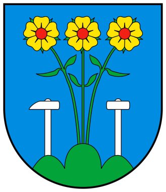 Spisska Nova Ves 'in kolu. Slovakya