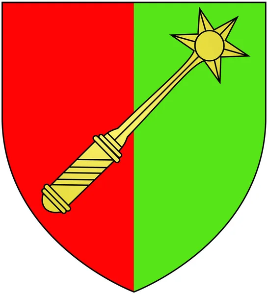 Herb Miasta Colmar Francja — Zdjęcie stockowe