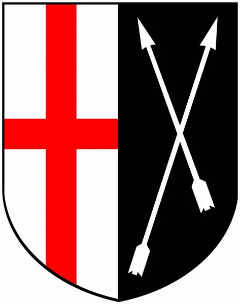 Wappen Der Gemeinde Sebastian Deutschland — Stockfoto