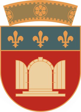 Tiran bölgesinin arması. Arnavutluk