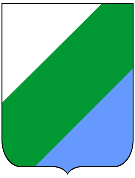 Escudo Armas Región Los Abruzos Italia — Foto de Stock