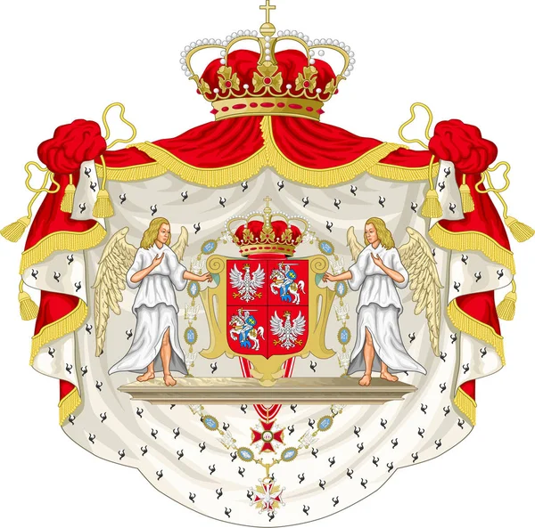 Wappen Von Stanislav August Poniatowski — Stockfoto