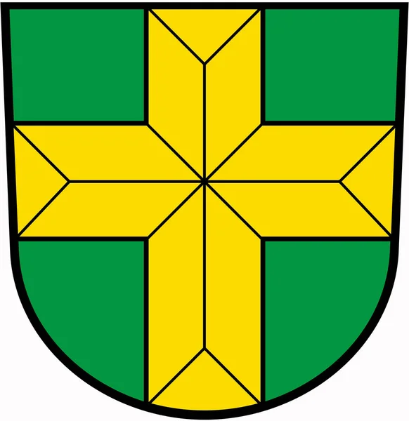 Wappen Der Gemeinde Almannsweiler Deutschland — Stockfoto