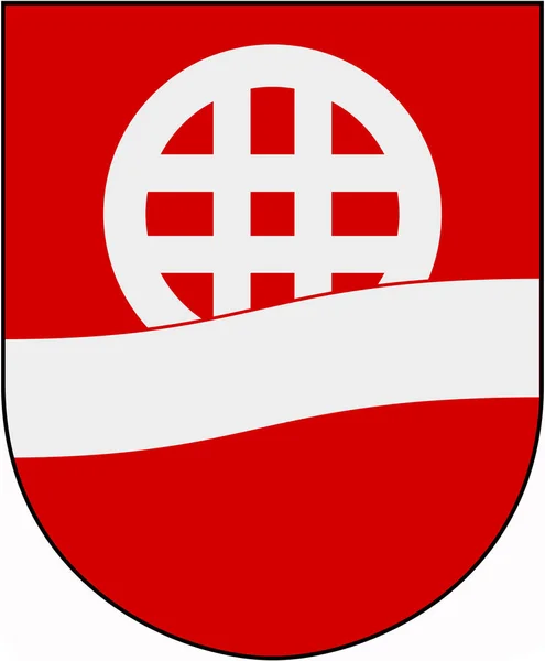 Wappen Der Gemeinde Mlndal Schweden — Stockfoto
