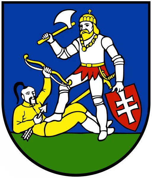 Herb Terytorium Nitryansky Słowacja — Zdjęcie stockowe