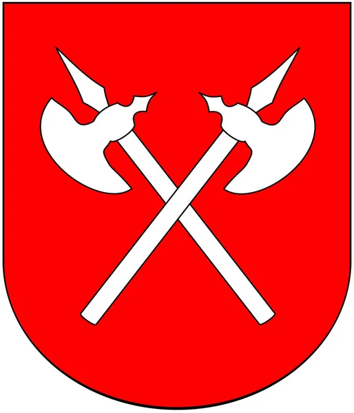 Wappen Der Stadt Strazsk Slowakei — Stockfoto