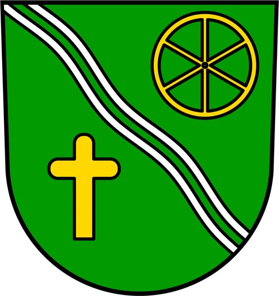 Wappen Der Gemeinde Dedenbach Deutschland — Stockfoto