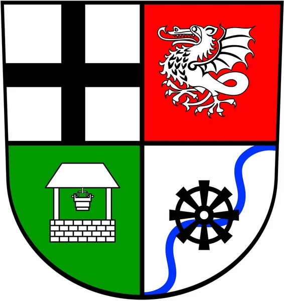 Wappen Der Gemeinde Kegler Deutschland — Stockfoto