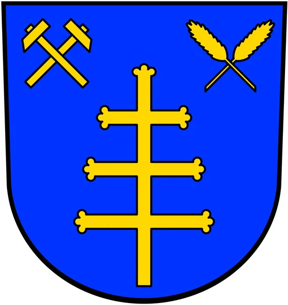 Wappen Der Gemeinde Brenk Deutschland — Stockfoto