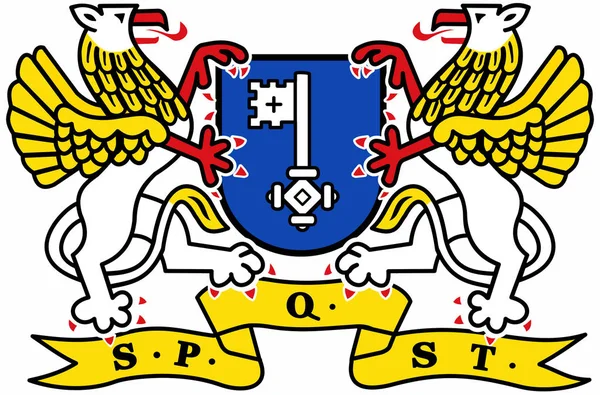 Stade şehrinin arması. Almanya