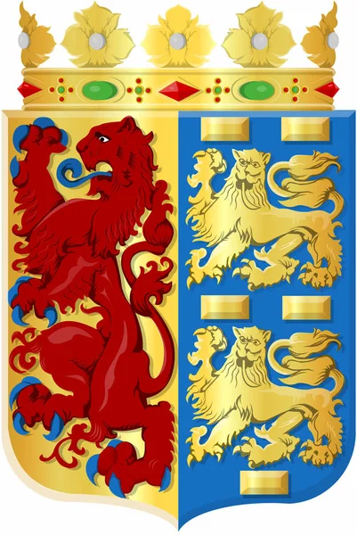 Coat Arms Province North Holland Netherlands — Stock Photo, Image