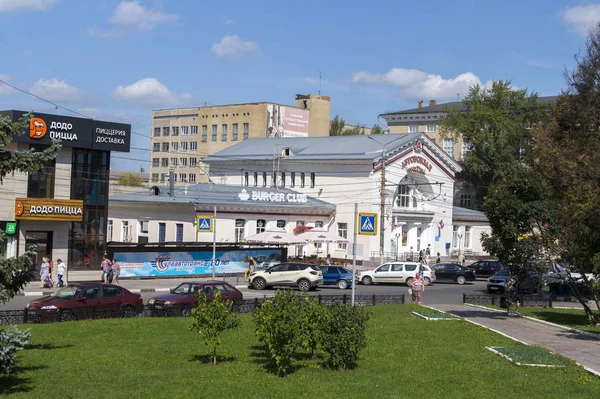 Bus Station Tula City Russia August 2019 — Stock Photo, Image