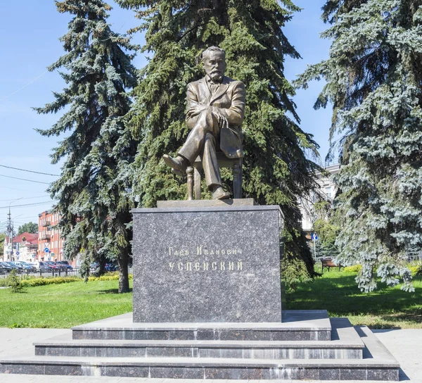 Pomnik Wniebowzięcia Gleb Ivanovich Miasta Tula Rosja Sierpień 2019 — Zdjęcie stockowe