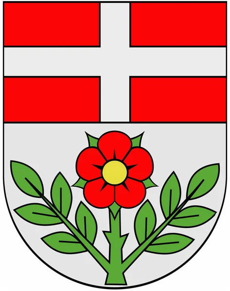 Coat Arms Commune Dimersville Switzerland — Stock Photo, Image