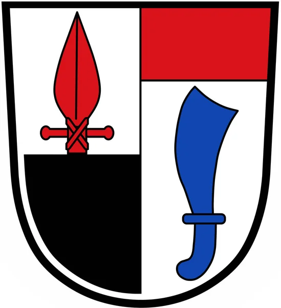 Escudo Armas Comunidad Buttenheim Alemania — Foto de Stock