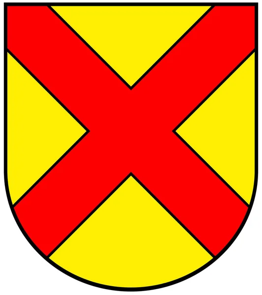 Wappen Von Schtfland Schweiz — Stockfoto