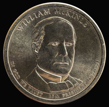 1 dolar. Amerika Birleşik Devletleri 'nin 25. Başkanı