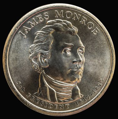 1 dolar. Amerika Birleşik Devletleri 5. Başkanı