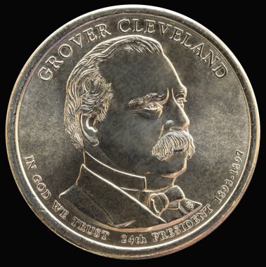 1 dolar. Amerika Birleşik Devletleri 24. Başkanı.
