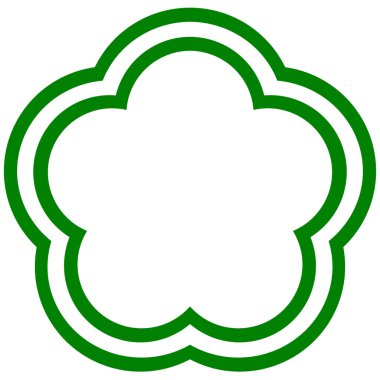 Kunitati şehrinin arması. Tokyo Bölgesi. Japonya