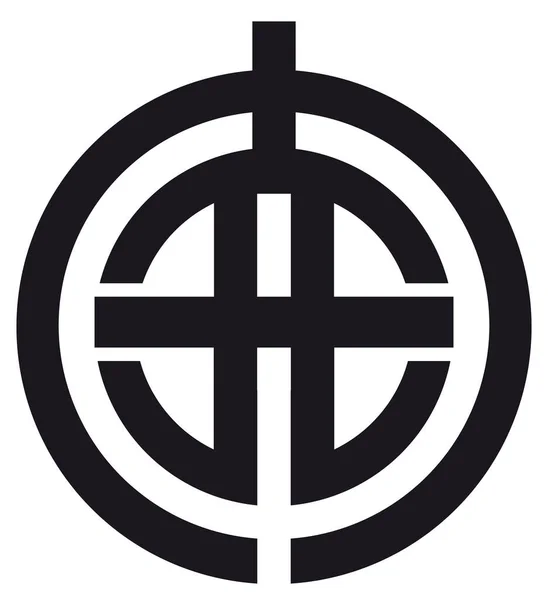 Wappen Des Dorfes Kaisei Präfektur Kanagawa Japan — Stockfoto