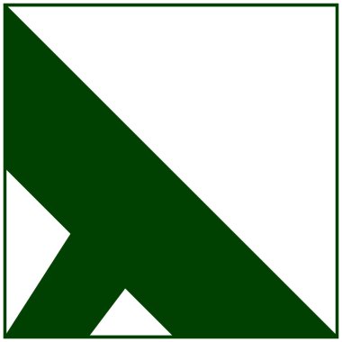 Nyuzen köyünün arması. Toyama Bölgesi. Japonya