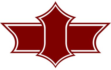 Obama şehrinin arması bu. Fukui Bölgesi. Japonya