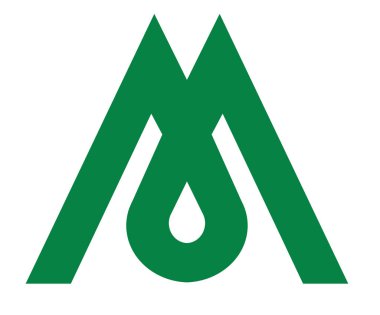 Mitake Köyü 'nün arması. Gifu Bölgesi. Japonya