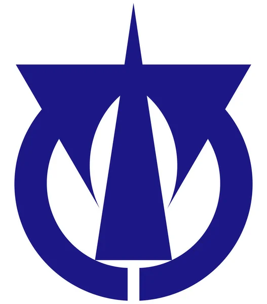 Escudo Armas Ciudad Yatomi Prefectura Aichi Japón — Foto de Stock