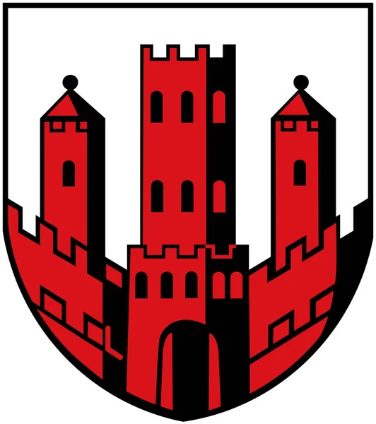 Wappen Der Stadt Dinslaken Deutschland — Stockfoto