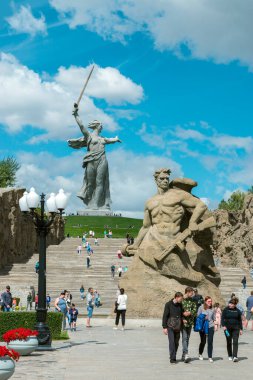 Volgograd 'da. Tarihi ve anıtsal kompleks 