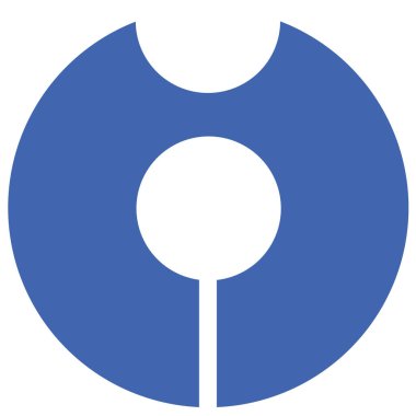 Misaki köyünün arması. Osaka Bölgesi. Japonya