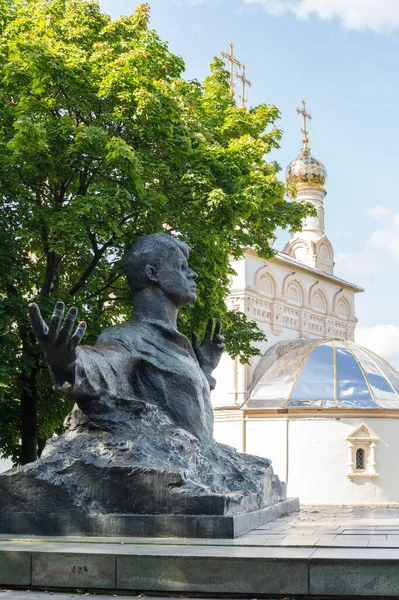 Monumen Untuk Sergei Yesenin Kota Ryazan Pematung Kibalnikov Arsitek Begunts — Stok Foto