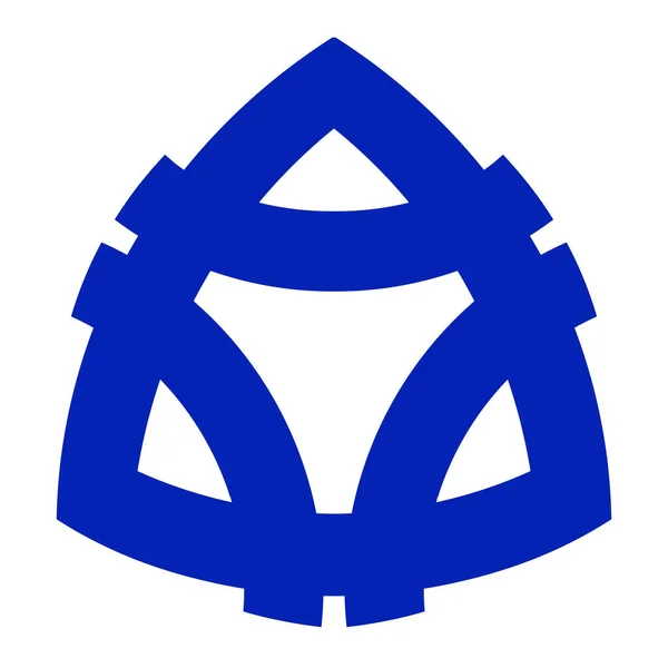 Mika Város Címerét Hyogo Prefektúra Japán — Stock Fotó