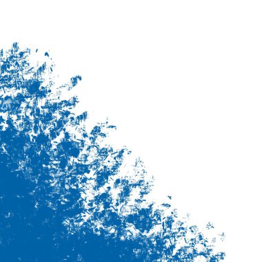 Soyut Mavi Suluboya Kenarlık Arkaplanı