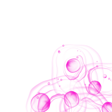 Colorful abstract shapes overlapping each other