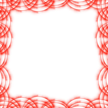 Colorful abstract red frame design