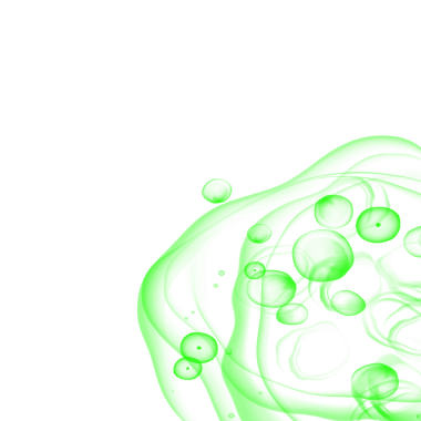 Abstract green circular pattern design