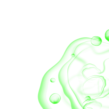 Swirling green liquid abstract background