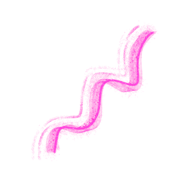 Colorful pink zigzag line design