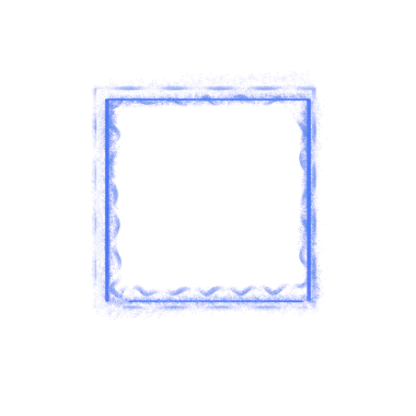 Drawing blue square outline