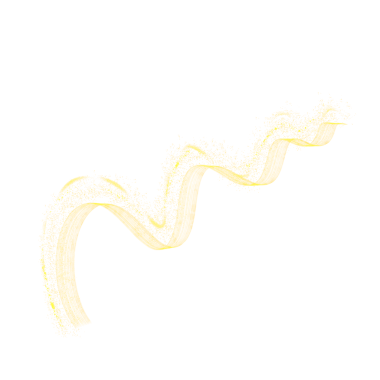 Creating vibrant yellow wavy line