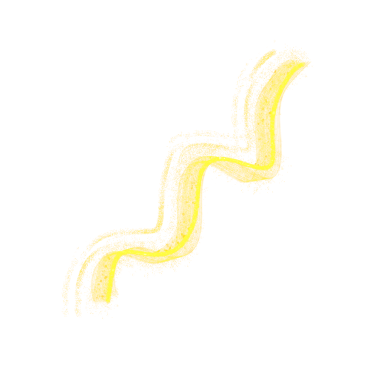 Bright yellow wavy line design