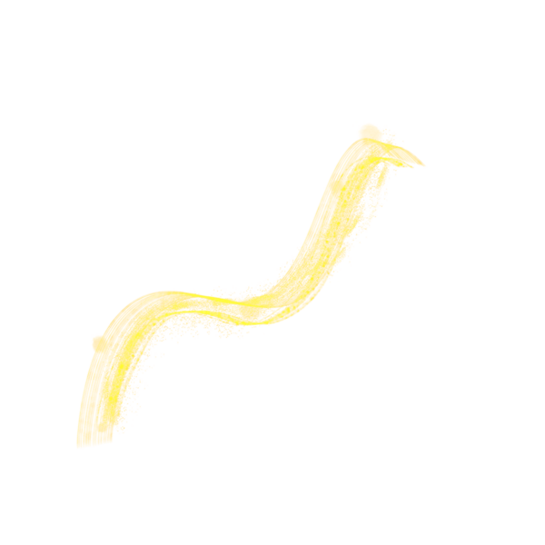 Creating vibrant yellow paint strokes