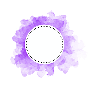 Purple Grunge Brush Round Label Price On Transparent Background