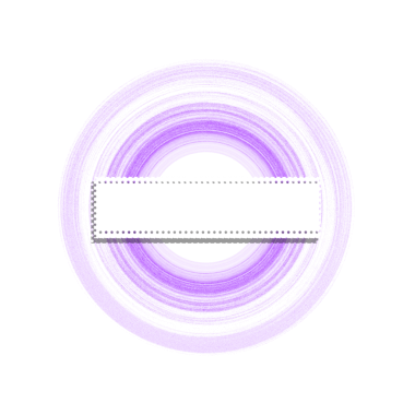 Purple Radial Frame Tag Label On Transparent Background